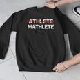 Mathlete For Math Team Students Algebra Math Teacher Men Graphic Sweatshirt, funny design