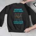 Mathletics Working On My Quads Algebra Math Teacher Men Graphic Sweatshirt, funny design Mathletics Working On My Quads Algebra Math Teacher Men Graphic Sweatshirt, funny design