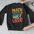 Motivational Math Test Day Shirt Testing Shirts For Teachers Men Graphic Sweatshirt, funny design