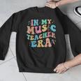 In My Music Teacher Era Back To School Squad Music Teacher Men Graphic Sweatshirt, funny design