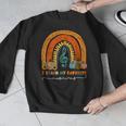 Music Teacher I Teach My Favorite Musicians Autumn Rainbow Men Women Men Graphic Sweatshirt, funny design