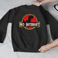 Nerdy No Internet Dinosaur Computer Science Teacher Men Graphic Sweatshirt, Internet Gifts, Science Teacher Gifts, funny design Nerdy No Internet Dinosaur Computer Science Teacher Men Graphic Sweatshirt, Internet Gifts, Science Teacher Gifts, funny design