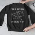 Nerdy This Is How I Roll I'm Inclined To Say Physics Teacher Men Graphic Sweatshirt, funny design Nerdy This Is How I Roll I'm Inclined To Say Physics Teacher Men Graphic Sweatshirt, funny design