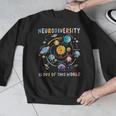 Neurodiversity Is Out Of This World Space Autism Teacher Men Graphic Sweatshirt, funny design