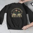 A New Chapter Begins Retired 2026 Teacher Retirement Men Graphic Sweatshirt, funny design A New Chapter Begins Retired 2026 Teacher Retirement Men Graphic Sweatshirt, funny design