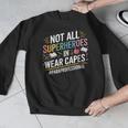 Not All Super Heroes Wear Capes Paraprofessional Teacher Men Graphic Sweatshirt, Super Teacher Gifts, funny design Not All Super Heroes Wear Capes Paraprofessional Teacher Men Graphic Sweatshirt, Super Teacher Gifts, funny design