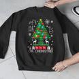 Oh Chemistree Scientist Chemical Christmas Xmas Teacher Men Graphic Sweatshirt, funny design