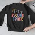 Oh Hey Second Grade First Day Of Teacher Girls Boys Kids Men Graphic Sweatshirt, First Grade Teacher Gifts, funny design