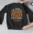 One Thankful Preschool Teacher Thanksgiving Rainbow Men Graphic Sweatshirt, funny design One Thankful Preschool Teacher Thanksgiving Rainbow Men Graphic Sweatshirt, funny design