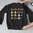 Order Of Operations Quiz Pumpkin Halloween Math Teacher Men Graphic Sweatshirt, funny design