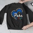 Para Heart Teacher Paraprofessional School Appreciation Men Graphic Sweatshirt, funny design Para Heart Teacher Paraprofessional School Appreciation Men Graphic Sweatshirt, funny design