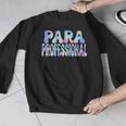 Paraprofessional Groovy Back To School Cute Teachers Women Men Graphic Sweatshirt, funny design Paraprofessional Groovy Back To School Cute Teachers Women Men Graphic Sweatshirt, funny design