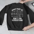 What Part Of Don't You Understand Math Teacher Men Graphic Sweatshirt, funny design What Part Of Don't You Understand Math Teacher Men Graphic Sweatshirt, funny design