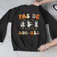 Pas De Boo-Rée Ghost Ballet Dancer Halloween Dance Teacher Men Graphic Sweatshirt, funny design Pas De Boo-Rée Ghost Ballet Dancer Halloween Dance Teacher Men Graphic Sweatshirt, funny design