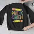 Pre-K Crew PreK Teachers Back To School Men Graphic Sweatshirt, funny design Pre-K Crew PreK Teachers Back To School Men Graphic Sweatshirt, funny design