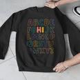 Pre K Kindergarten Hi Alphabet Back To School Teachers Men Women Girls Kids Men Graphic Sweatshirt, funny design Pre K Kindergarten Hi Alphabet Back To School Teachers Men Women Girls Kids Men Graphic Sweatshirt, funny design