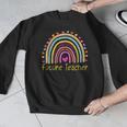 Pre-K Preschool Kindergarten Future Teacher Rainbow Men Graphic Sweatshirt, Future Teacher Gifts, funny design Pre-K Preschool Kindergarten Future Teacher Rainbow Men Graphic Sweatshirt, Future Teacher Gifts, funny design