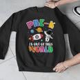 Pre-K Student Teacher Astronaut Space Back To School Men Graphic Sweatshirt, funny design Pre-K Student Teacher Astronaut Space Back To School Men Graphic Sweatshirt, funny design