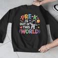 Pre-K Is Out Of This World Space Planets Teacher Men Graphic Sweatshirt, funny design Pre-K Is Out Of This World Space Planets Teacher Men Graphic Sweatshirt, funny design
