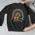 PreK Dream Team Leopard Rainbow Teacher Squad Back To School Men Graphic Sweatshirt, funny design PreK Dream Team Leopard Rainbow Teacher Squad Back To School Men Graphic Sweatshirt, funny design