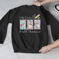 Preppy Silly Teacher Goose Build Character Back To School Men Graphic Sweatshirt, funny design Preppy Silly Teacher Goose Build Character Back To School Men Graphic Sweatshirt, funny design