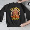Preschool Gobble Squad Cute Turkey Thanksgiving Teacher Men Graphic Sweatshirt, funny design Preschool Gobble Squad Cute Turkey Thanksgiving Teacher Men Graphic Sweatshirt, funny design