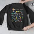 Problem Solver Math Alphabet ABC Teacher Students Men Graphic Sweatshirt, funny design