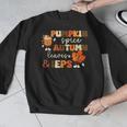 Pumpkin Spice Autumn Leaves IEPS Sped Teacher Fall Men Graphic Sweatshirt, funny design Pumpkin Spice Autumn Leaves IEPS Sped Teacher Fall Men Graphic Sweatshirt, funny design