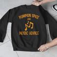 Pumpkin Spice And Music Advice Music Teacher Halloween Men Graphic Sweatshirt, funny design Pumpkin Spice And Music Advice Music Teacher Halloween Men Graphic Sweatshirt, funny design