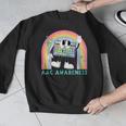 Rainbow AAC Awareness Month SPED Teacher SLP Communication Men Graphic Sweatshirt, funny design Rainbow AAC Awareness Month SPED Teacher SLP Communication Men Graphic Sweatshirt, funny design