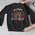 Rainbow Happy Dot Day Shirts Teacher Kids September 15th Men Graphic Sweatshirt, funny design Rainbow Happy Dot Day Shirts Teacher Kids September 15th Men Graphic Sweatshirt, funny design