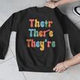 There Their They'Re English Class Grammar Joke Teacher Men Graphic Sweatshirt, English Teacher Gifts, funny design There Their They'Re English Class Grammar Joke Teacher Men Graphic Sweatshirt, English Teacher Gifts, funny design