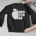 Red For Ed Teacher Support Public Education For Men Women Kids Men Graphic Sweatshirt, funny design Red For Ed Teacher Support Public Education For Men Women Kids Men Graphic Sweatshirt, funny design