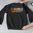 Retired Chemistry Teacher Science Retirement Chemistry Men Graphic Sweatshirt, Science Teacher Gifts, funny design Retired Chemistry Teacher Science Retirement Chemistry Men Graphic Sweatshirt, Science Teacher Gifts, funny design