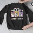 Retro Are You Fall O Ween Directions Teacher Halloween Ghost Men Graphic Sweatshirt, funny design Retro Are You Fall O Ween Directions Teacher Halloween Ghost Men Graphic Sweatshirt, funny design