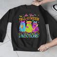 Retro Are You Falloween Direction Teacher Spooky Halloween Men Graphic Sweatshirt, funny design Retro Are You Falloween Direction Teacher Spooky Halloween Men Graphic Sweatshirt, funny design