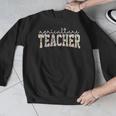 Retro Floral Agriculture Teacher Farmer AG Teacher Team Crew Men Graphic Sweatshirt, funny design Retro Floral Agriculture Teacher Farmer AG Teacher Team Crew Men Graphic Sweatshirt, funny design