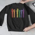 Retro Be Kind ASL Deaf Teacher Sign Language Gay Pride Men Graphic Sweatshirt, funny design Retro Be Kind ASL Deaf Teacher Sign Language Gay Pride Men Graphic Sweatshirt, funny design