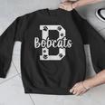 School Spirit Mascot Bobcats Back To School Teacher Student Men Graphic Sweatshirt, funny design