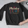 Science Of Reading Teacher Phonics Is My Love Language Men Graphic Sweatshirt, Science Teacher Gifts, funny design Science Of Reading Teacher Phonics Is My Love Language Men Graphic Sweatshirt, Science Teacher Gifts, funny design