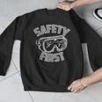 Science Teacher Shirt Safety First STEM STEAM Shirt Men Graphic Sweatshirt, Science Teacher Gifts, funny design