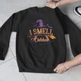 I Smell Children Wicked Cute Kindergarten Teacher Halloween Men Graphic Sweatshirt, funny design