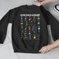 Space Alphabet Galaxy Astronaut Planets Student Teacher Men Graphic Sweatshirt, funny design Space Alphabet Galaxy Astronaut Planets Student Teacher Men Graphic Sweatshirt, funny design