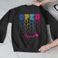 SPED Squad Proud Special Education Para Teacher Colorful Men Graphic Sweatshirt, funny design SPED Squad Proud Special Education Para Teacher Colorful Men Graphic Sweatshirt, funny design