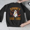 Spooky Science Teacher Ghost Halloween School Women Men Graphic Sweatshirt, Science Teacher Gifts, funny design Spooky Science Teacher Ghost Halloween School Women Men Graphic Sweatshirt, Science Teacher Gifts, funny design