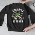 Star Wars Yoda Best Teacher Icons Men Graphic Sweatshirt, funny design