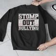 Stomp Out Bullying Back To School Education Teacher Men Graphic Sweatshirt, funny design Stomp Out Bullying Back To School Education Teacher Men Graphic Sweatshirt, funny design