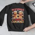 My Student Are Smart Cookies Pjs Christmas Xmas Teacher Men Graphic Sweatshirt, funny design My Student Are Smart Cookies Pjs Christmas Xmas Teacher Men Graphic Sweatshirt, funny design