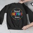 Student Support Team Counselor Social Worker Teacher Crew Men Graphic Sweatshirt, funny design Student Support Team Counselor Social Worker Teacher Crew Men Graphic Sweatshirt, funny design