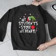 My Students Stole My Heart School Teacher Christmas Men Women Kids Men Graphic Sweatshirt, funny design